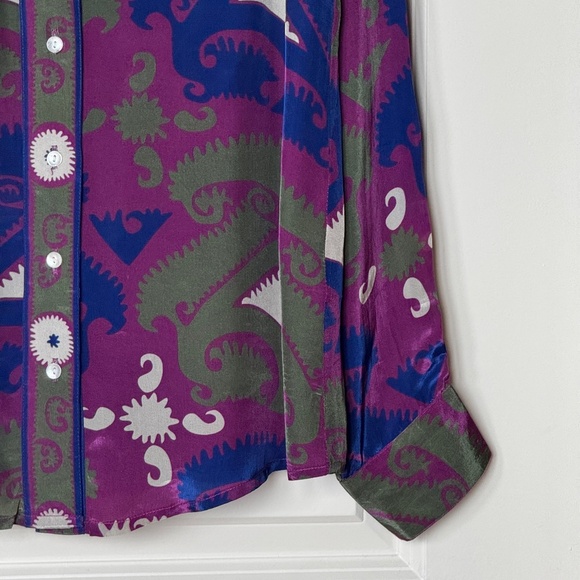 Oliphant Blouse - Magenta Uzbek Sz XS - Picture 5 of 8